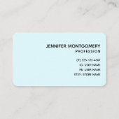 Beau Carte de visite photo Pink Flower Up (Dos)