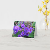 Beau carte pour notes fleuri (Fleur jaune)