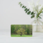 Beau Cartes de visite d'arbre (Debout devant)
