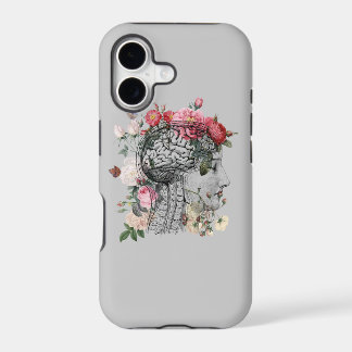 Beau cas de téléphone de cerveau - cerveau