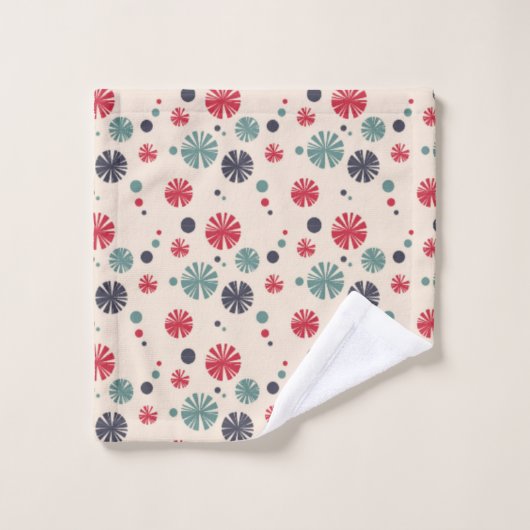 Beau cercle coloré (Gant de toilette)