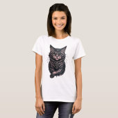 Beau Chat Tshirt (Devant entier)