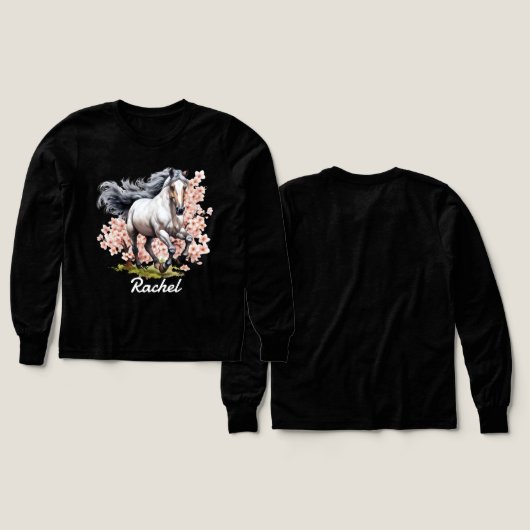 Beau Cheval Roan (Motif recto et verso)