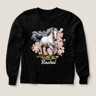 Beau cheval rouan