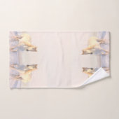 Beau Cheval Sauvage Blanc (Serviette à main)