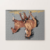 Beau Chevaux de course Peinture Jigsaw Puzzle (Horizontal)