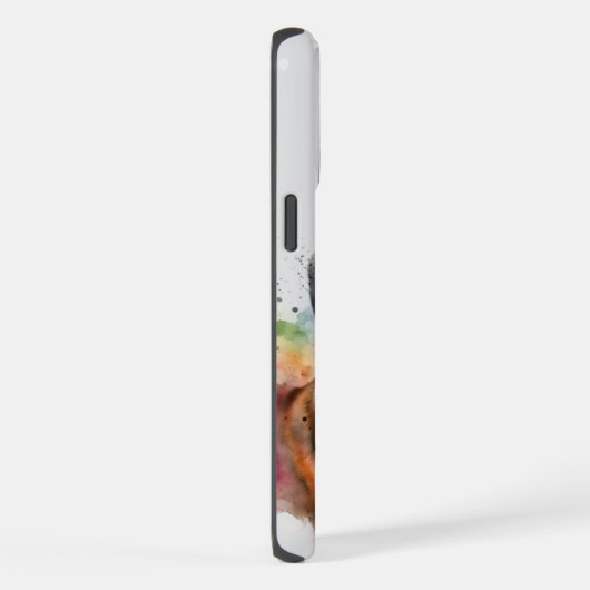 Beau chien de boxe en aquarelle (Côté droit)