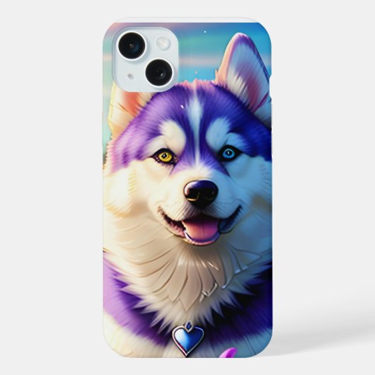 Beau chiot husky un (Verso)