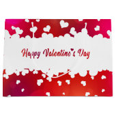 Beau Coeurs Heureuses Saintes-Valentin Grand Sac C (Devant)