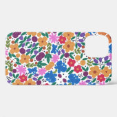 Beau Coque Floral Mexicain-Mate coque iphone (Verso (horizontal))