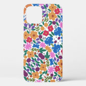 Beau Coque Floral Mexicain-Mate coque iphone (Verso)