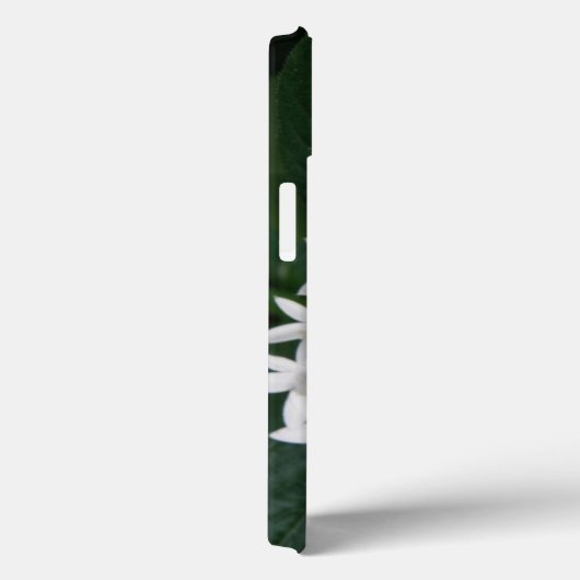 Beau coque ipad de fleurs tropicales blanches (Verso / Droite)