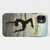 BEAU COQUE IPHONE DE GYMNASTIQUE PERSONNALISÉ (Dos (Horizontal))