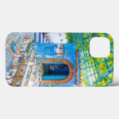 beau coque iphone de peinture marocain (Verso (horizontal))