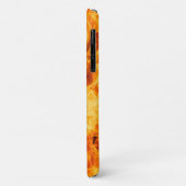 Beau coque iphone d'incendie (Dos/Gauche)