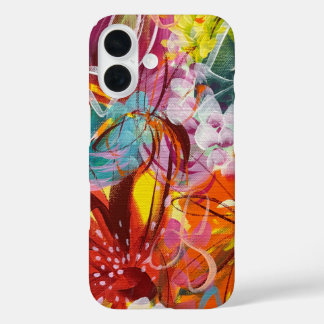 Beau coque iphone floral brillant 1
