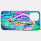 Beau coque iphone octopus couleur (Verso (horizontal))