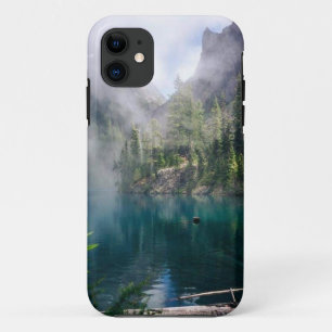 Beau coque iphone photo du lac Mountain
