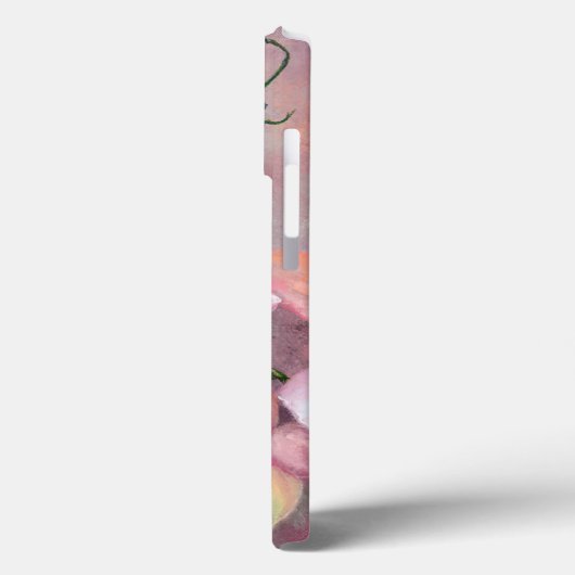 Beau coque iphone rose orchidée (Verso / Gauche)