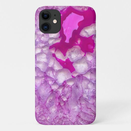 Beau Coque rose Agate iPhone 11/XS/XR/X (Dos)