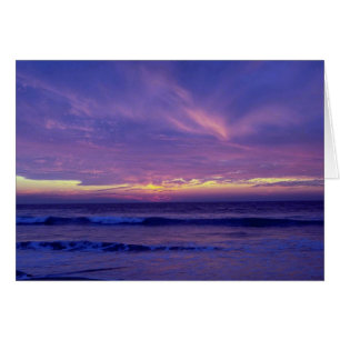 Beau coucher du soleil : Plage de mission, San