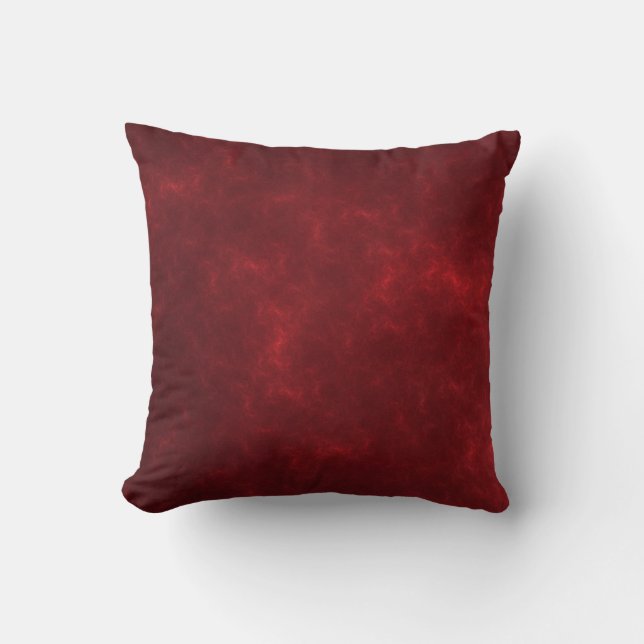 Beau coussin bordeaux (Recto)