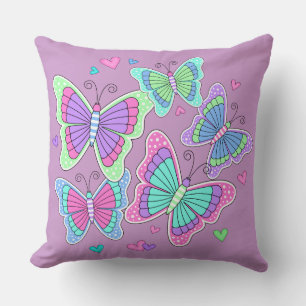 Beau Coussin Butterfly Bunch