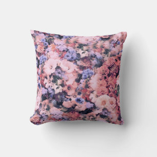 Beau Coussin d'accents floraux