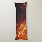 Beau Coussin de coeur double ton (Dos (Vertical))