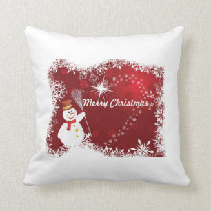 Beau coussin de Joyeux Noël