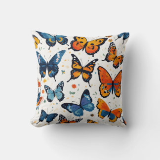 Beau coussin design papillon