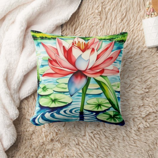Beau coussin Lily Flower (Couverture)