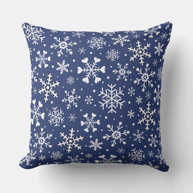 Beau Coussin Snowflake (Recto)