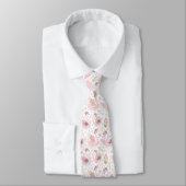 Beau Cravate de cygne floral (Attaché)