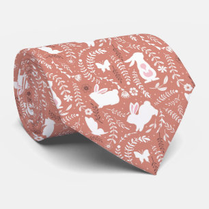 Beau Cravate de jardin de papillons floraux
