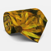Beau Cravate de tournesols jaunes (Roulé)
