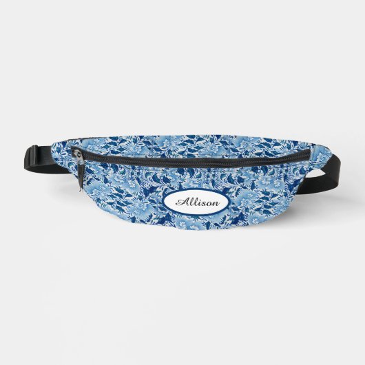 Beau Damassé Bleu (Recto)