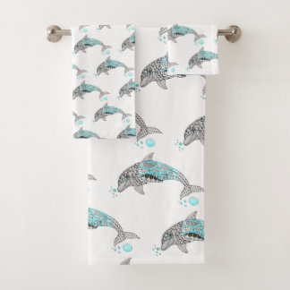 Beau dauphin aquatique