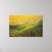 Beau décor de la toile des collines Imprimer (Recto)