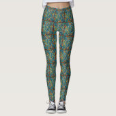 Beau Design Celtique Irlandais Imprimer Leggings (Devant)