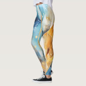 Beau design moderne Abstrait Leggings (Gauche)