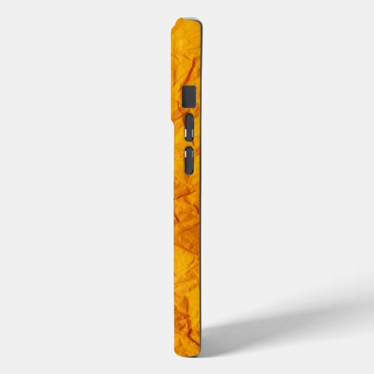 Beau design orange Iphone 15 Pro Coque (Verso / Gauche)