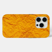 Beau design orange Iphone 15 Pro Coque (Verso (horizontal))