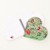 Beau design vintage carnet personnalisé (Intérieur)