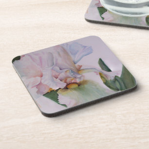 BEAU DESSOUS DE VERRE IRIS BLANC SIMPLE