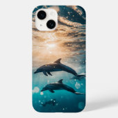 Beau Dolphins iPhone / coque ipad (Verso)