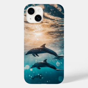 Beau Dolphins iPhone / coque ipad