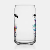 Beau dragon de bébé en vélo au printemps (Gauche)