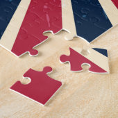 Beau drapeau américain / Eagle Jigsaw Puzzle (Côté)