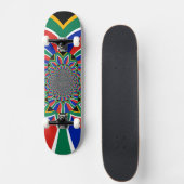 Beau drapeau d'Afrique du Sud Skateboard (Devant)